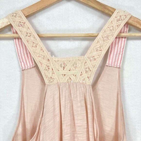 Kimchi Blue Racerback Cotton Tank Top Lightweight Pastel Boho Coquette Girly M - Picture 5 of 7